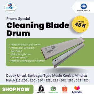 Cleaning Blade Drum Konica Minolta