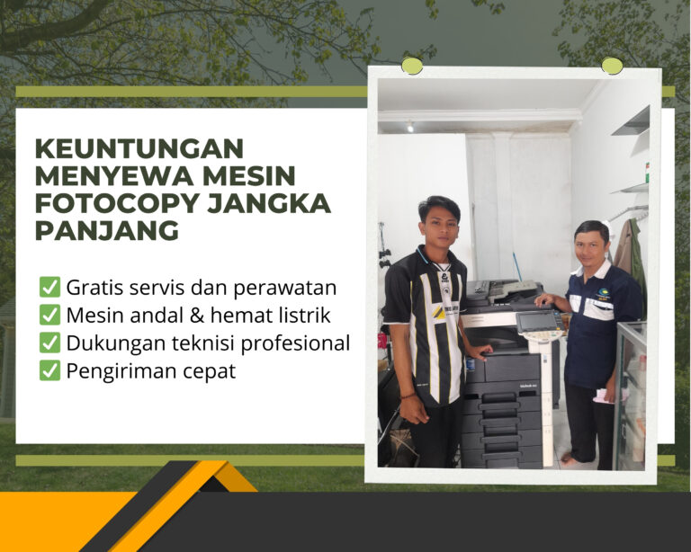 pusat sewa mesin fotocopy bekasi